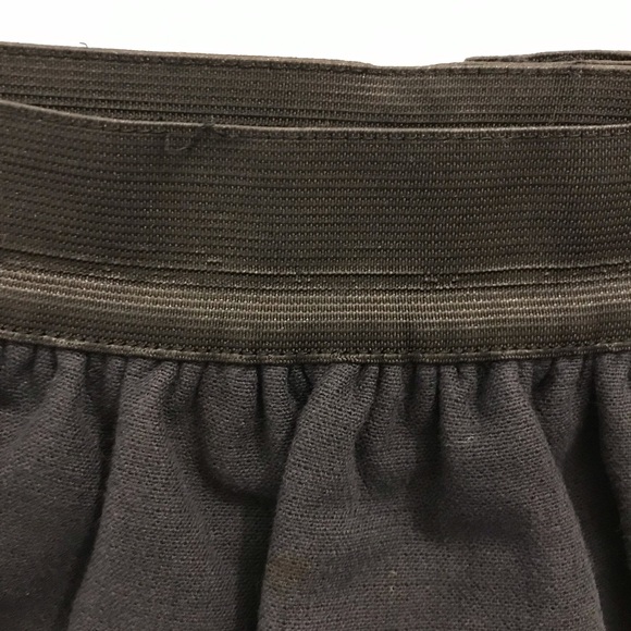 3.1 Phillip Lim Ruffle Mini Skirt 2 navy blue black - Picture 3 of 14
